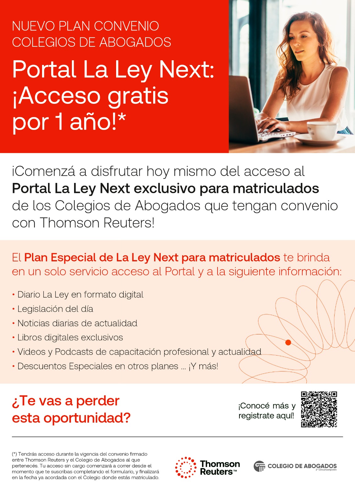 Portal La Ley Next: Acceso gratis exclusivo por un año